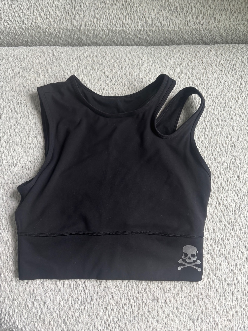 lululemon athletica Black Tank Top with soul cycle